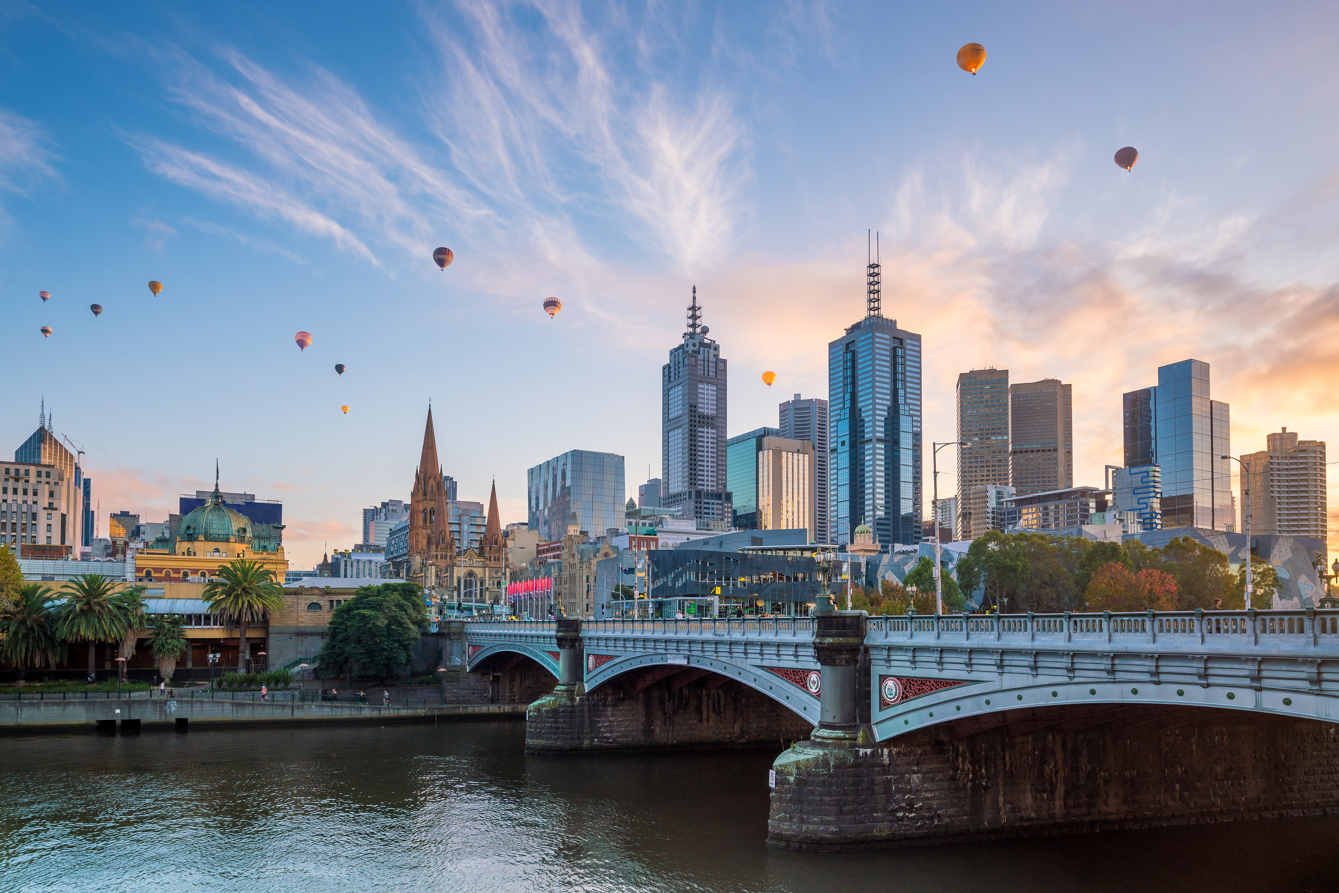 Melbourne cityscape